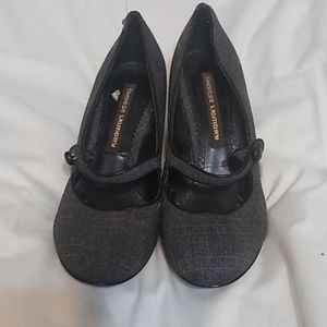 Chic Grey and Red Plaid Pumps from Chinese Laundry